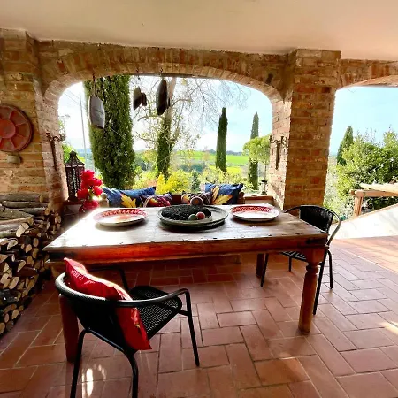 Magical Villa, Breathtaking Views, Large Private Garden And Olive Grove - In A Cool Village On The Umbria Tuscany Border