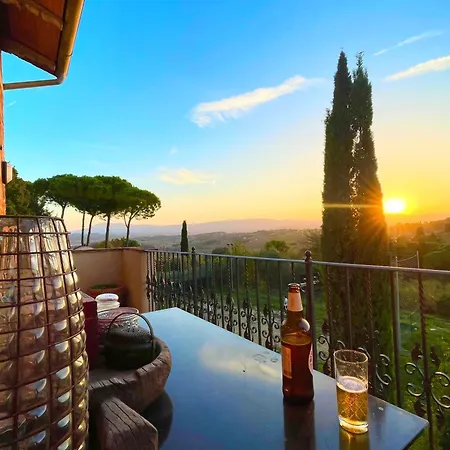 Villa Magical Di Gioia Large 6-bedroom Family With Breathtaking Views, Private Garden And Olive Grove - In A Cool Village On The Umbria Tuscany Border *